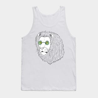 Cowardly lion Tank Top